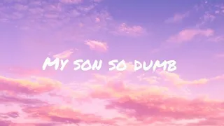 Korean comic - my son so dumb (lyrics video)