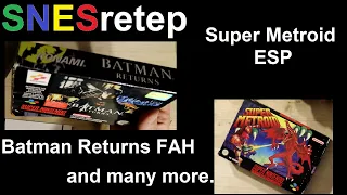 My collection: New items unpacked - Episode 21: July/August/Sept 2023 SNES Super Nintendo SNESretep