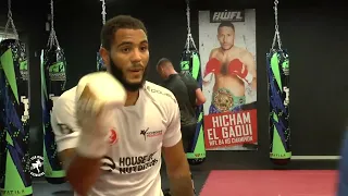 Donovan Wisse traint vandaag bij Fighting Talents olv de gebroeders El Gaoui. Loctie Den Bosch.