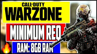 Minimum System Requirements for Call of Duty Warzone on Pc