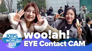 [4K] woo!ah! EYE CONTACT CAM :: 우아! 아이컨택캠 @ MUSIC BANK