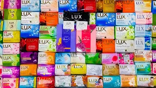 Opening 100 Lux Soaps 🤍 Multiples: ASMR Unboxing Unpacking Opening 💕 Relax Sleep Study White Noise