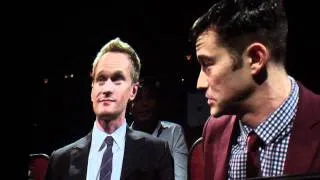 Joseph Gordon Levitt with Neil Patrick Harris @ HitRECord Fall Formal Los Angeles