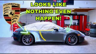 REBUILDING A SALVAGE 992 PORSCHE CARRERA S ''CAN’T BELIEVE INSURANCE COMPANY TOTALED'' (PART #2)