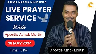 Pray With Apostle Ashok Martin Ji || @8PM