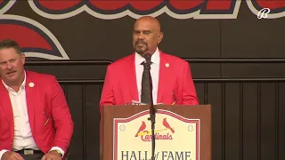 Oquendo: 'I'm real humbled and honored' to join Cards Hall of Fame