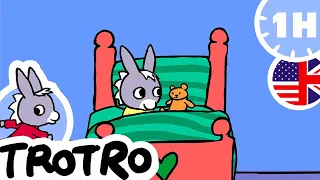 1 HOUR OF TROTRO | 🐻 Trotro brings his teddy on adventures! 🐻