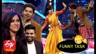 Sudheer | Rashmi |  Pradeep | Funny Task All in One | Dhee Jodi |  ETV Telugu