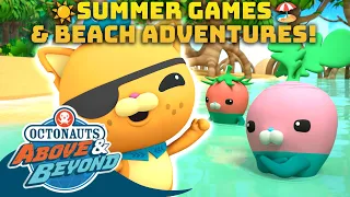 Octonauts: Above & Beyond - ☀️🏖️ Summer Games & Beach Adventures! ☀️🏖️ | Compilation | @Octonauts​