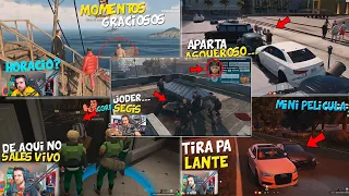 🔥 Momentos GRACIOSOS de GUSTABO Y HORACIO MARATON COMPLETA en GTA V ROLEPLAY