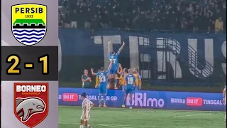 HIGHLIGHT PERSIB BANDUNG VS BORNEO FC SAMARINDA BRI LIGA 1 || DUO BRAZILE LAGI LAGI MENGAMUK