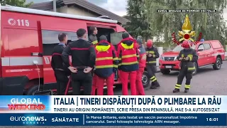 Trei tineri români, dispăruți după inundații în Veneto, transmit autoritățile italiene. Reacția MAE