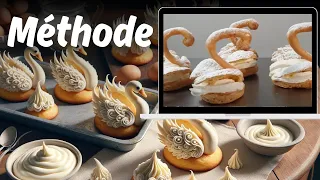 Réaliser des Choux chantilly (Cygnes) - Méthode CAP Pâtisserie