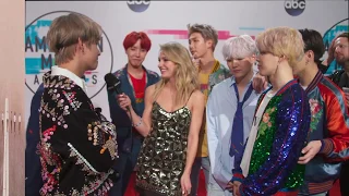 BTS: DNA Live Performance @ American Music Awards 2017/Interview