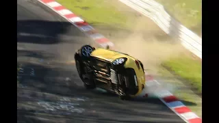 Nordschleife 2017 Crash & Fail Compilation Nürburgring Touristenfahrten