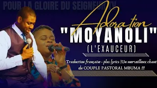 🎙MOYANOLI (L'EXAUCEUR) |PST. ATHOM'S MBUMA |TRADUCTION FRANÇAISE & LYRICS |ADORATION |NADÈGE MBUMA