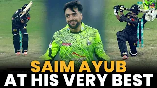 Saim Ayub At His Very Best | Lahore Qalandars vs Peshawar Zalmi | Match 15 | HBL PSL 8 | MI2A