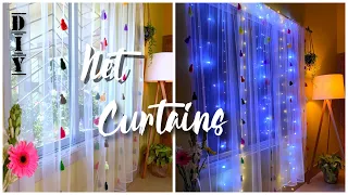 DIY Net Curtain | How to make Curtains at Home | Modern Curtain Design