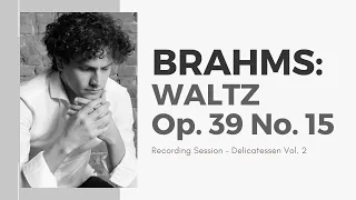 Brahms Waltz in A-Flat Major, Op. 39 No. 15 - Rogerio Tutti