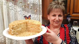 CAKE HONEY 🐝🐝🐝 THE RECIPE OF THE MOST DELICIOUS CAKE FOR THE NEW YEAR!