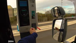 POV driving by truck Nikotimer France to UK Oxford