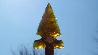 Making Glass Arrowheads (HD)