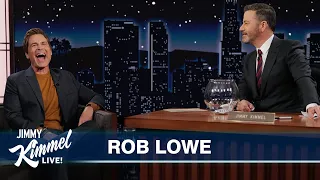 Rob Lowe on His Heroic Act During Floods, Interviewing Springsteen & He Plays The Bateman Game!