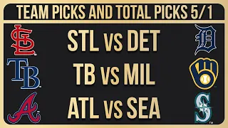 MLB Picks and Predictions Today 5/1/24 | MLB Picks Today 5/1/2024