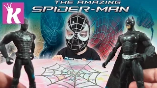 Человек-паук распаковка игрушек маска супергероя Spider-Man unboxing toys mask superhero