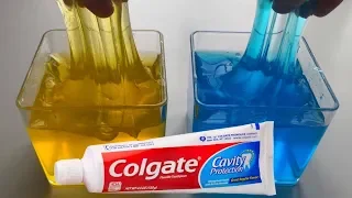 TOOTHPASTE SLIME!  💎 Testing NO GLUE Toothpaste Slime, DIY Slime Without Glue!