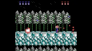 Contra Nes 2 players 1cc difficulty normal