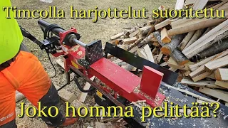 Timcolla harjoittelut suoritettu.| Joko homma pelittää?