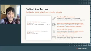 Simplify ETL pipelines on the Databricks Lakehouse