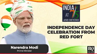 PM Modi Hoists National Flag On 76th Independence Day