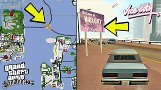 GTA SAN ANDREAS 'DAN VICE CITY 'E ARABA İLE GİTMEK ! İKİ ŞEHRİ BİRLEŞTİREN KÖPRÜ