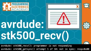 Fix avrdude: stk500_recv(): programmer is not responding