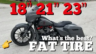 HARLEY FAT TIRE BAGGERS. WHATS THE DIFFERENCE?