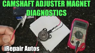 Mercedes Camshaft Adjuster Magnet Diagnostics DIY