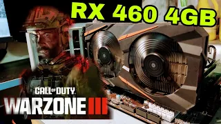 👉 Como Funciona WARZONE 3 con la RX 460 4gb ?  Pruebas Y Reseña | 720p y 1080p