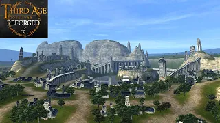 DEFENDING THE GREY HAVENS TO THE LAST MAN (Siege Battle) - Third Age: Total War (Reforged)