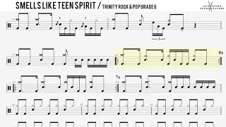 How to Play Smells Like Teen Spirit  - Trinity Rock & Pop Drums Grade 6