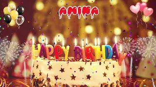 AMINA Happy Birthday Song – Happy Birthday Amina أغنية عيد ميلاد فتاة عربية