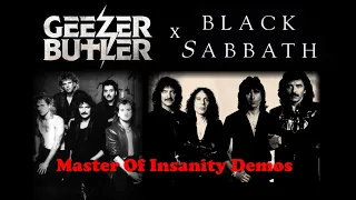 Black Sabbath & Geezer Butler - Master Of Insanity Demos (CD-R)