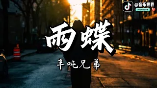 MUSIC WORLD 音乐世界- 《雨蝶》半吨兄弟  【動態歌詞】【Lyrics】