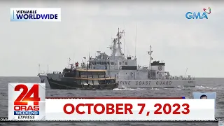 24 Oras Weekend Express: October 7, 2023 [HD]