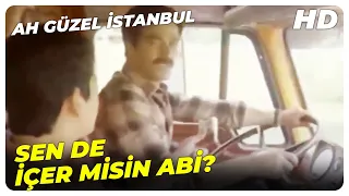 Ah Güzel İstanbul - Daha İlk Sigaram Bu Abi | Kadir İnanır, Müjde Ar Eski Türk Filmi