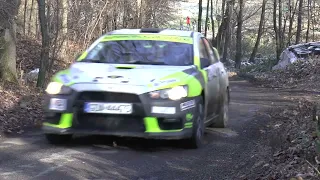 ProfiAuto 46 Rajd Cieszyńska Barbórka 2022 | Brzozowski / Szadzio Mitsubishi Lancer Evo X