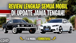 REVIEW LENGKAP SEMUA MOBIL BARU DI UPDATE JAWA TENGAH - Car Driving Indonesia Update (Roblox)