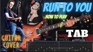 Run To You - Guitar Cover Tab Lesson How To Play Bryan Adams