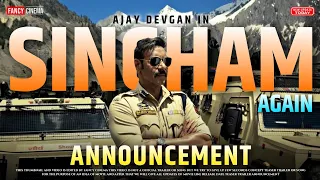 SINGHAM AGAIN Trailer : Release Update | Ajay Devgan, Deepika Padukone, Rohit Shetty (2024)
